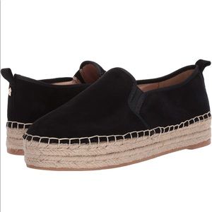 Sam Edelman Carrin Black Suede Platform Shoes